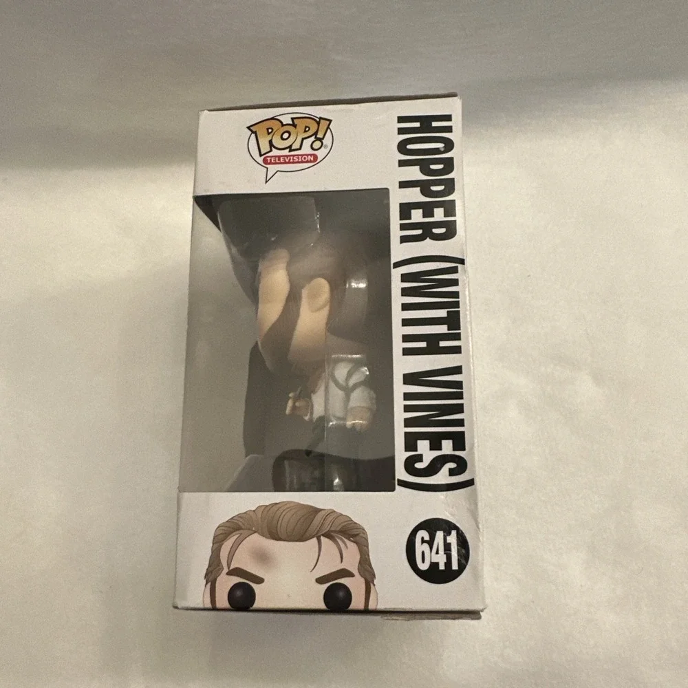 Funko Pop! Television Stranger Things Hopper (With Vines) #641 Vinyl Box